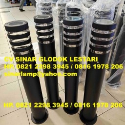 Lampu Taman Pedestrian Jalan Pilar Pole Bulat 80cm